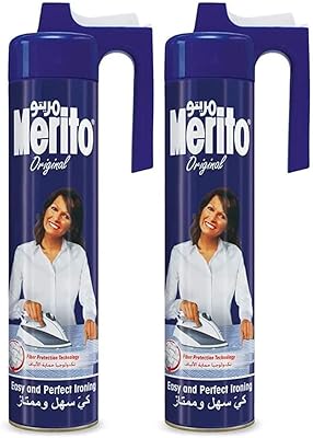 Merito original starch spray 2 x 500 ml.. DIAYTAR NIGERIA: Where value shopping meets reliable 5-8 day delivery across the nation.