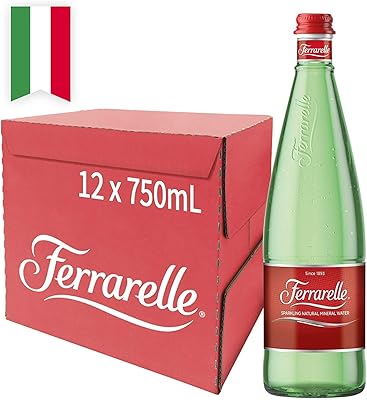 Bottle of sparkling natural mineral Ferrarl - 750 ml - Package of 12.. DIAYTAR NIGERIA connects you with thousands of products at competitive prices, delivered within a week.