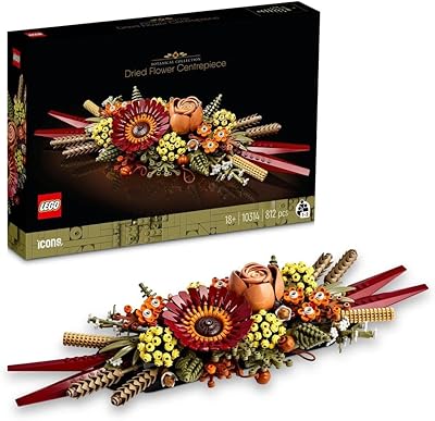 LEGO Icons 10314 Construction Kit for Dried Flower Table Decorations (812 pieces).. With DIAYTAR Nigeria, everything is within reach — and within budget.