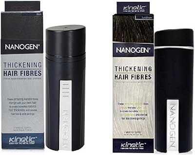 Combo of 2 thickening nanogenic thickening fibers 30 g + dark brown 30 g.. Shop anytime, receive on time — only with DIAYTAR Nigeria.