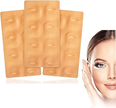 Kit of 3D silicone eyebrows for permanent makeup, false skin leaves for beginners professionals.. DIAYTAR NIGERIA: Your affordable shopping destination with thousands of products delivered in days.