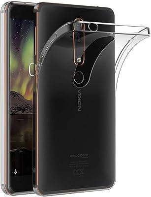 Transparent rear shell absorbing shocks in flexible TPU gel for Nokia 6.1 (5.5 inches).. Your everyday shopping destination, DIAYTAR NIGERIA offers quality and value delivered within days.