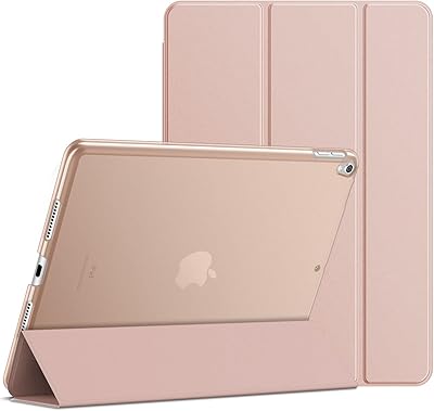 Jitech iPad Pro 10.5 inch smart cover, standby/Automatic waking function, pink.. Experience shopping freedom with DIAYTAR NIGERIA's vast catalog and nationwide 5-8 day shipping.