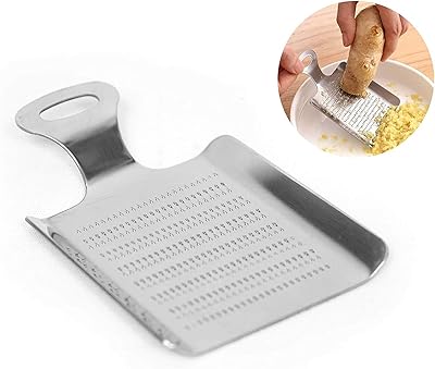 Adapted mini stainless steel grater products for cheese, ginger, garlic, nutmeg and chocolate (silver).. DIAYTAR Nigeria: trusted by thousands for fast, reliable delivery.
