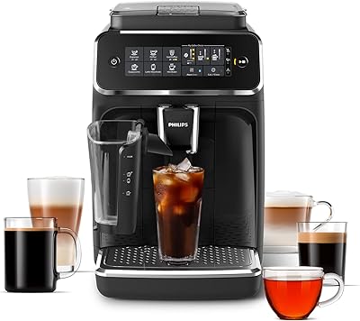 Fully automatic espresso machine Philips 3200 GLACE and MILK Coffee MOXEUR.. From essentials to electronics, DIAYTAR Nigeria ships your order in no time.