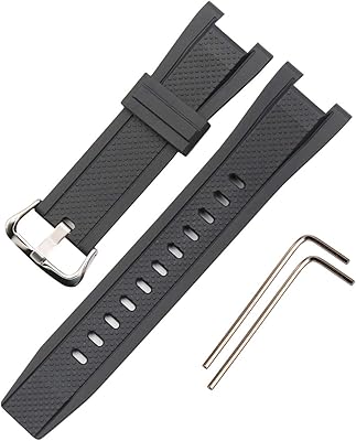 G-Shock KHZBS resin replacement watch strap for Casio GST-B100 GST-200 GST-S300 GS-S110 GS-S100, 26 mm.. DIAYTAR NIGERIA: Your trusted partner for affordable online shopping with reliable delivery timeframes.