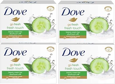 Cream with refreshing texture Dove Go Fresh Beauty, 4 x 135 g.. DIAYTAR NIGERIA: Bringing the marketplace to every Nigerian with affordable prices and quick delivery.