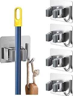 Wall support for zalcon's broom and sticker stainless steel the house.. Experience hassle-free shopping with DIAYTAR NIGERIA's user-friendly platform and prompt delivery service.