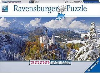 Puzzle XXL 2000 Pieces Château de Neuschwanstein Ravens Shepherd for adults - Softclick technology means that the parts are fitting perfectly.. DIAYTAR NIGERIA delivers more than expected with our extensive catalog and 5-8 day delivery service.