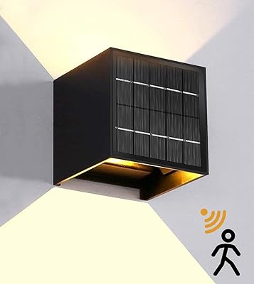Lanfo Square Solar Cube Wall wall lights with black power Commercial mode 10W, waterproof ip65 warm white 3000k COP for garage, garden, patio 1pc.. DIAYTAR NIGERIA brings affordable shopping to your fingertips with reliable delivery in less than 8 days.