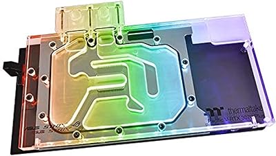 Waterblock gpu thermaltake pacific v rtx 3070 plus asus rog, compatible avec windows 7/8/8.1/10, cl-w312-cu00sw-a.. DIAYTAR NIGERIA revolutionizes online retail with our extensive selection and dependable shipping service.