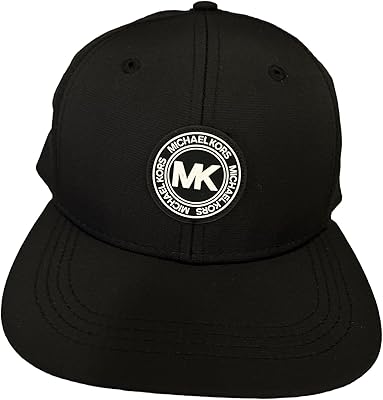 Snapback MK cap, black, one size.. DIAYTAR NIGERIA: Bridging the gap between consumers and quality products with affordable nationwide shipping.