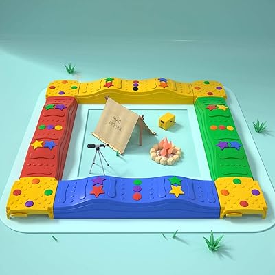 Balance beam for children for toddlers, steps, maximum load of 200 lb, non-slip textured surface, lower rubber pads, improve coordination, agility, 5-star style.. Shop like never before with DIAYTAR NIGERIA's comprehensive marketplace and budget-friendly shipping.