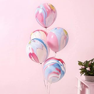 Party Time - 12 -inch colorful marble balloons for wedding, Valentine's Day, agate marble balloons, baby shower decorations, birthday party, agate party, color (10 pieces).. DIAYTAR NIGERIA brings affordable shopping solutions to every corner of Nigeria in just 5-8 days.
