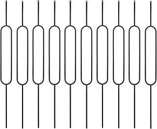 S05 Standard iron railings Set of 10 Metal decorative terrace railings for staircases.. DIAYTAR NIGERIA: Your trusted marketplace that combines variety, affordability and reliable shipping.