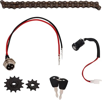 Kosdfoge 38 bicycle bicycle bicycle gable chain bike chain 410 Pignon with 13 teeth 410 9 -teeth gable with electric door lock set with key groovers.. DIAYTAR NIGERIA puts thousands of products at your fingertips with affordable prices and delivery within a week.