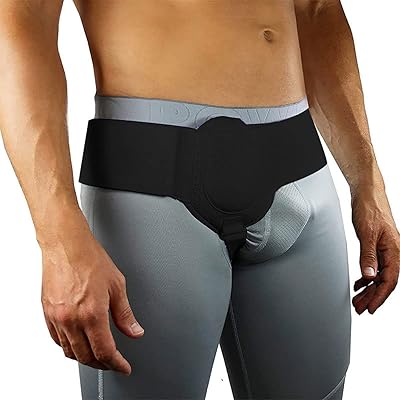 Support belt for adult umbilical hernia, for pre or post-surgical scrotal, femoral, comfortable and adjustable, hernia protection, black (black).. Experience DIAYTAR NIGERIA, where extensive product variety meets pocket-friendly prices and reliable delivery.