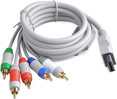 Ewinner cable compatible with Nintendo Wii and Wii, HD AV component.. DIAYTAR NIGERIA combines affordability with convenience, delivering your purchases within 5-8 days.