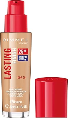 Rimmel london lasting finish fond de teint 25 heures, wet 170, 30 ml 1 fl oz.. DIAYTAR NIGERIA brings quality products to every corner of Nigeria at prices everyone can afford.