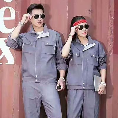 Spring and fall work clothes with long sleeves long -term work clothes resistant to wear and tear service costumes for men's workshop tools personalized, b, xxl.. Shop for everything you need at DIAYTAR NIGERIA, with budget-friendly prices and quick delivery.