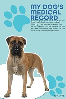 My dog's medical and health file: lovers of Bullmastiff | Health book, vaccination recall, dog vaccination book, monitoring of veterinary care, vaccination and medication files.. Your one-click solution to affordable shopping, DIAYTAR NIGERIA delivers quality products nationwide.