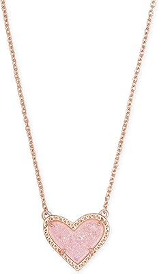 Adjustable pendant necklace in the shape of an arie heart for women, costume jewelry.. DIAYTAR NIGERIA delivers on our promise of variety, affordability, and prompt nationwide service.