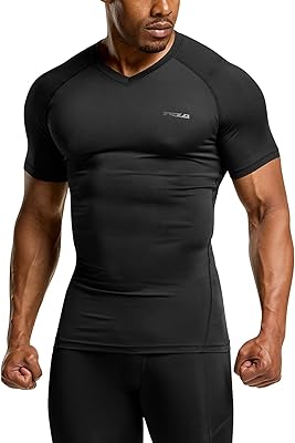 TSLA Tactical compression shirts with short and dry sleeves for men, sports training shirt, active outdoor layer t-shirt out.. Discover the convenience of DIAYTAR NIGERIA's vast e-commerce platform with delivery in just 5-8 days.