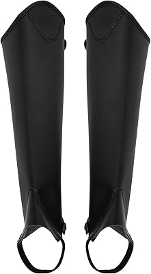Easy to wear horse riding half-branch, high quality and beautiful with ergonomic design designed for the protection of adult calves for horse riding (m).. DIAYTAR NIGERIA: Your trusted partner for affordable online shopping with reliable delivery timeframes.