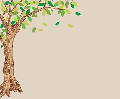 Large wall stickers in green and brown oak.. Your complete shopping companion, DIAYTAR NIGERIA offers extensive selection delivered within the week.