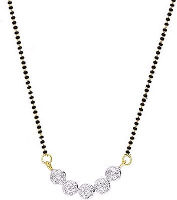Necklace with Indian pendant Bollywood traditional American in diamond cz mangalsutra for women, birthday jewelry for women, mom, wife, girlfriend.. Join the movement — fast, affordable shopping only at DIAYTAR Nigeria.