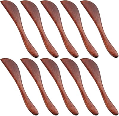 Set of 10 peanut knives of jam and wooden cheese.. Your everyday shopping destination, DIAYTAR NIGERIA offers unbeatable value with quick delivery times.
