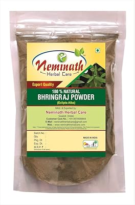 Bhringraj (Klepta alba) Hair powder (100g) only for external use only.. DIAYTAR NIGERIA bridges the gap between desire and affordability with nationwide delivery in under 8 days.