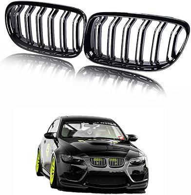 Tonee grille for set 3 E92 E93 LCI Coupé 2011-2013 328i 335i 2 (Pas for M3) (Brillant Black).. One platform, endless products — welcome to DIAYTAR Nigeria.