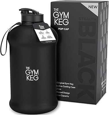 Bottle of official sportswater The Gym Cage of 2 L (2.2 L) with isolated cover | Transport handle | Large bottle of 2 L water for fitness, training and the gym | respectful of the environment, without BPA and without plastic.. DIAYTAR NIGERIA brings affordable shopping to every Nigerian home with delivery in just 5-8 days.