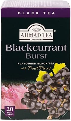 Ahmed Tea Black Current Burst Black Tea, 20 tea sachets.. Shop with intention at DIAYTAR NIGERIA, offering thousands of products delivered nationwide in days.