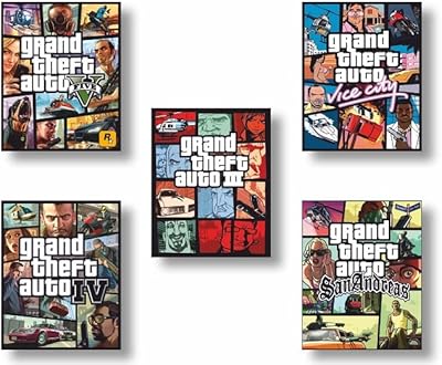 GTA PURPLE HEARTS game posters Lot of 5 posters of posters.. Explore a world of choices with DIAYTAR NIGERIA's vast catalog and budget-friendly nationwide shipping.