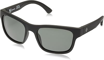 SPY OPTIC Hunt square sunglasses, glasses improving color and contrast, black, green and black, one size.. DIAYTAR NIGERIA makes luxury accessible with our affordable prices and dependable delivery service.