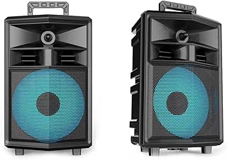 Flexi® 20,000 Watts rechargeable portable speaker with remote control, 2 wireless microphones, Bluetooth, FM radio, flash memory.. Your digital shopping ally, DIAYTAR NIGERIA offers extensive selection with budget-friendly delivery.