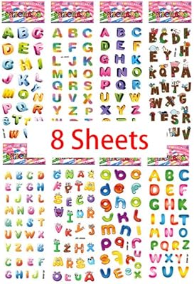 20 sheets/batch of 3D swollen bubble stickers, cartoon princess cars, waterproof animals, baby toys for children, boys and girls (8 letters of letters).. Unlock a world of affordable products with DIAYTAR NIGERIA's expansive e-commerce platform.