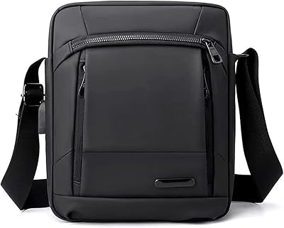 Skycare men's shoulder bag, men's shoulder bag with adjustable (black), black strap (black).. Nigeria's fastest-growing e-commerce site offers unbeatable prices and delivery within 8 days.