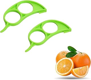 Orange lemon peeler Soldouttm 2 rooms - Fruit peeler - Citrus knife - Kitchen utensils (green, pack of 2).. Your favorite brands are just a click away on DIAYTAR Nigeria.