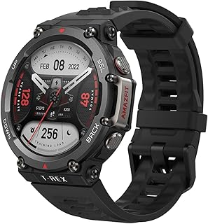 Intelligent watch Amazfit T-Rex 2, Multisports watch, real-time navigation, bodybuilding, more than 150 sporting modes, heart rate, SPO2 surveillance, EMBER Black, standard size.. DIAYTAR NIGERIA: Bringing affordable shopping solutions with a diverse product catalog delivered nationwide.