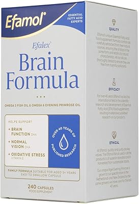 Efamol Efalex Brain Formula 240 Cappies.. Experience the power of choice with DIAYTAR NIGERIA's extensive catalog delivered within the week.