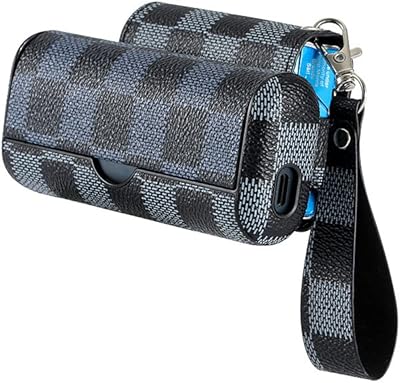 Goodrun case 2 in 1 of large capacity with cigarette case, portable high quality leather protection case with strap for iqos illuma prime, iqos - black accessories.. Discover a world of affordable shopping with DIAYTAR NIGERIA's vast marketplace delivered to you in days.
