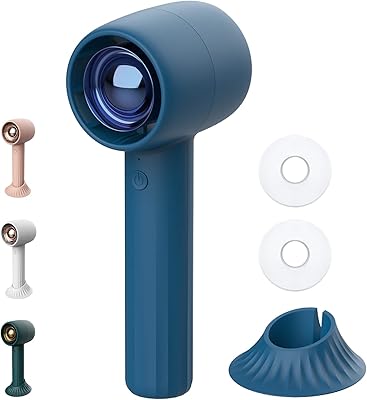 KENSOKA HA1 portable aromatherapy fan, Mini Turbo Fan Rechargeable Personal by USB with 3 adjustable speeds and office base, Women's Pocket Fanters, Travel, Makeup, Outside and Interior.. DIAYTAR NIGERIA: Where every shopping need is met with affordable prices and timely delivery.