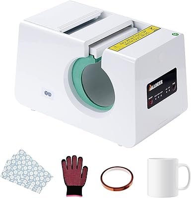 Hot press machine for cups - Hot press cup for 11oz -15oz ceramic cups, DIY portable cup, DIY thermal transfer printing as a gift - (white).. Transform your shopping experience with DIAYTAR NIGERIA's vast product selection delivered at unbeatable prices.