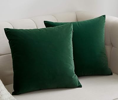 JSbyy silk cushion covers, united decorative square 45 x 45 or 30 x 50 cm, lot of 2.. DIAYTAR NIGERIA: Where shopping dreams become reality with affordable prices and prompt shipping.