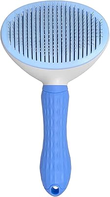 Pillsbury cat grooming brush self -cleaning brush for dog and animal cat hairs.. DIAYTAR NIGERIA makes every shopping desire a reality with affordable prices and delivery in 5-8 days.