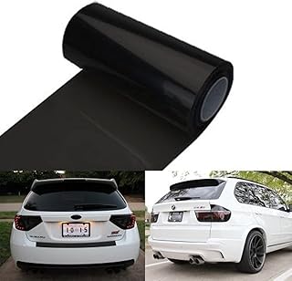 12 x 48 "Sticker lighthouse, rear lights, fog lights in vinyl (12 x 48, dark black).. No delays, no drama — just fast, affordable shopping with DIAYTAR Nigeria.