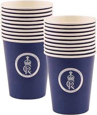 TRIMMING Shop King Charles III Coronation Theme Royal Cypher Disposable Blue Paper Gobbles Set of 10 pieces for Barbecue Pub British Royal Street Party Crockery Supply Supply Supply Supply.. Your trusted e-commerce destination, DIAYTAR NIGERIA offers extensive variety with reliable shipping.